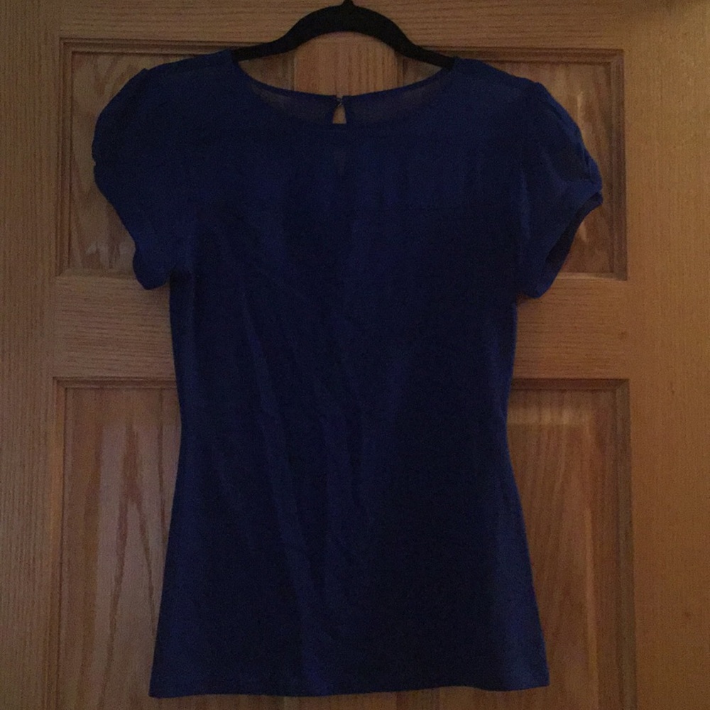 Royal Blue Top